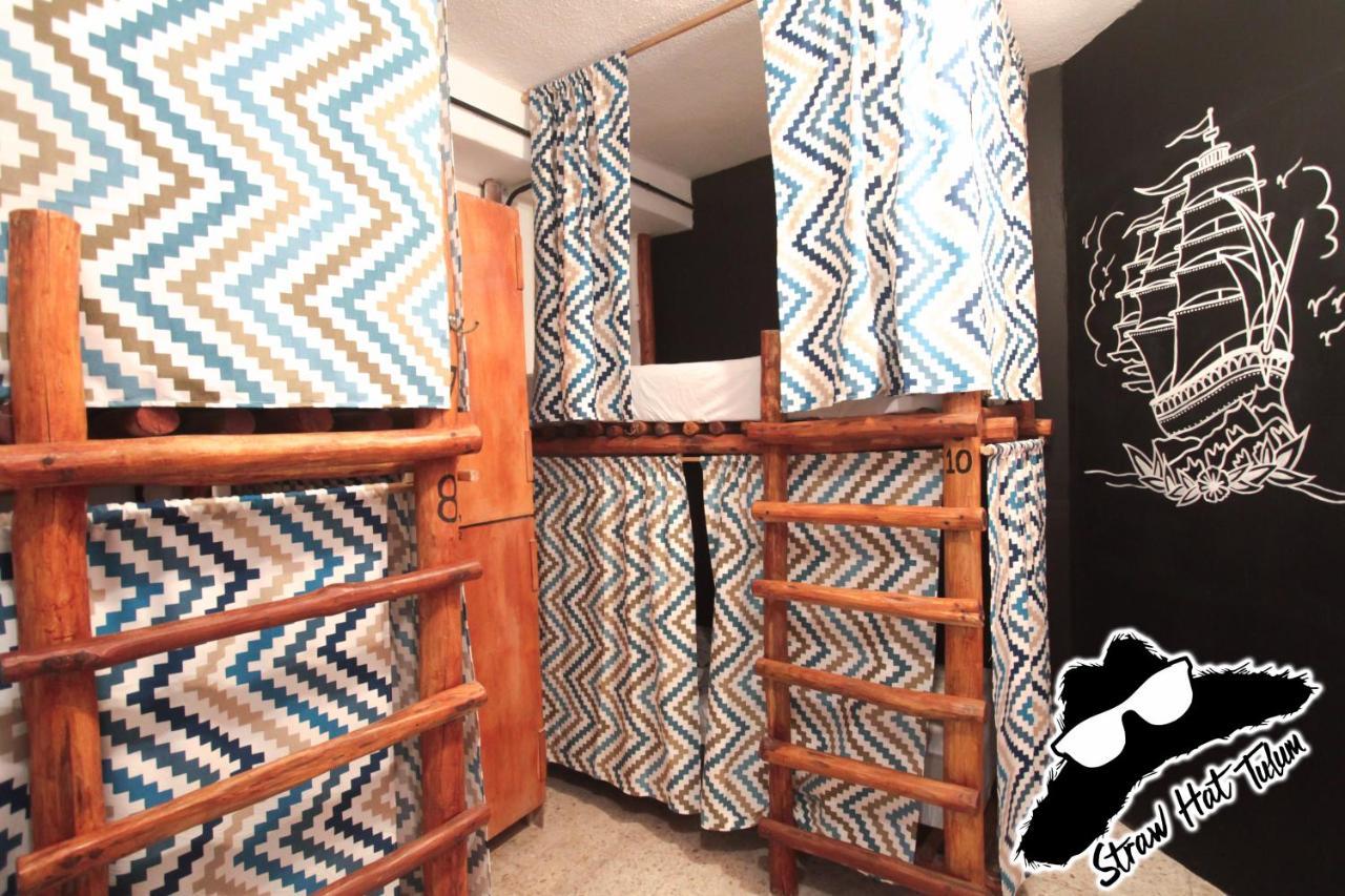 Straw Hat Hostel & Rooftop Bar تولوم المظهر الخارجي الصورة