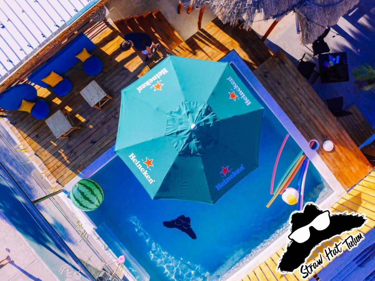 Straw Hat Hostel & Rooftop Bar تولوم المظهر الخارجي الصورة