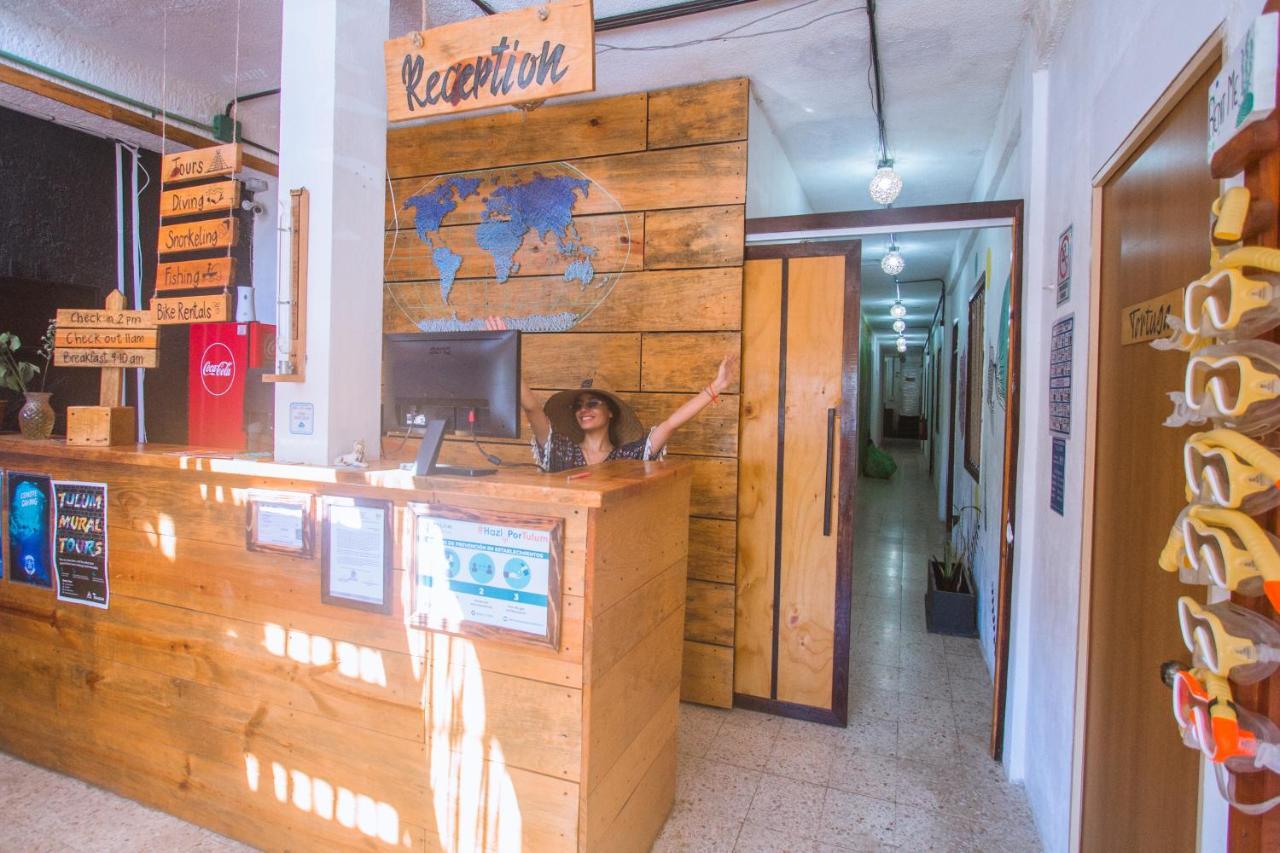 Straw Hat Hostel & Rooftop Bar تولوم المظهر الخارجي الصورة